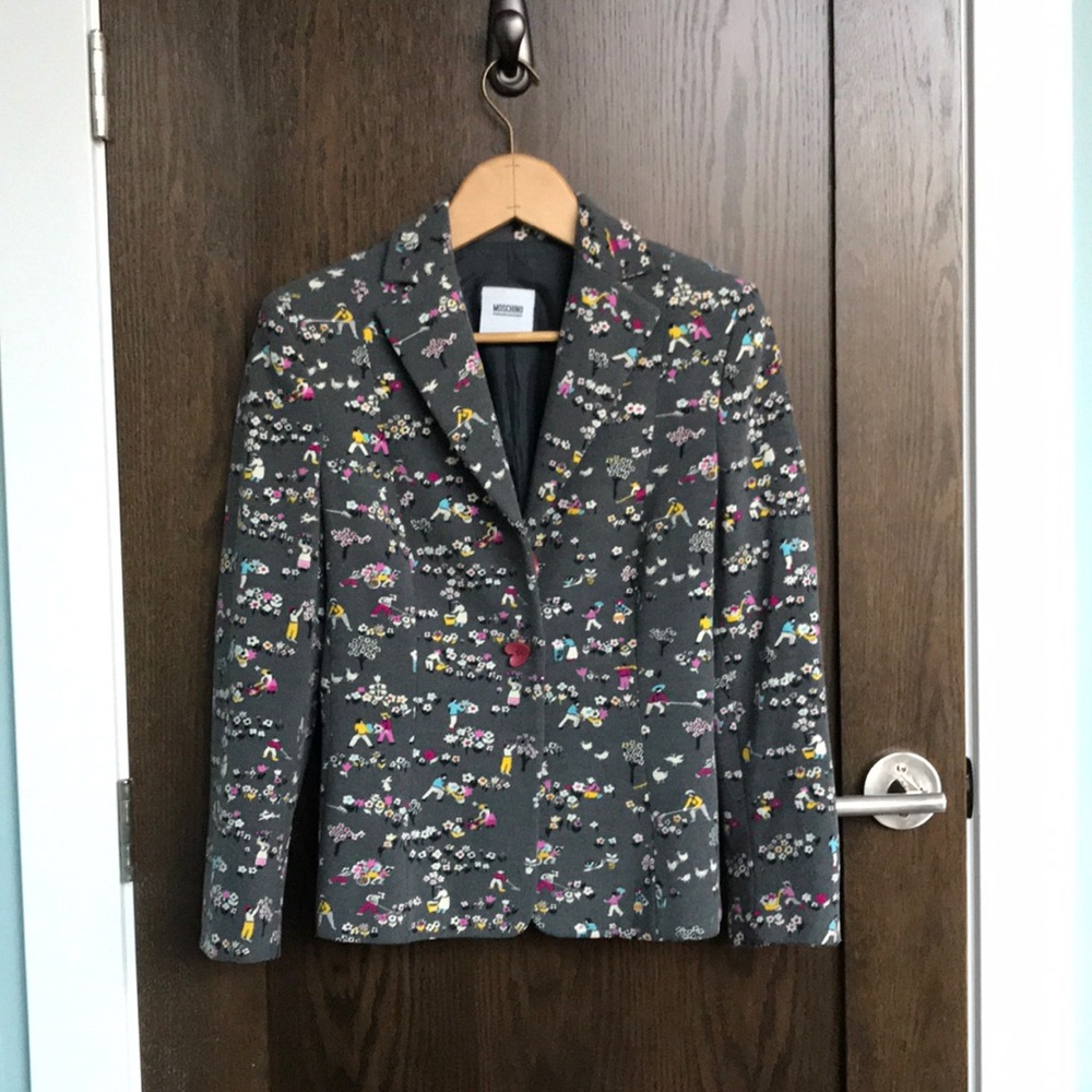 Vintage Moschino CHEAPANDCHIC Wool Blazer